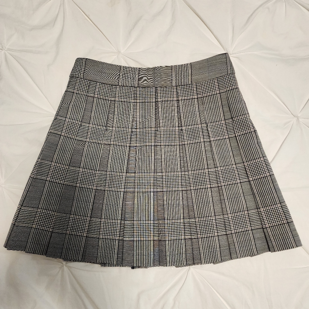 Sunday Best Grey Plaid Skirt sz 0